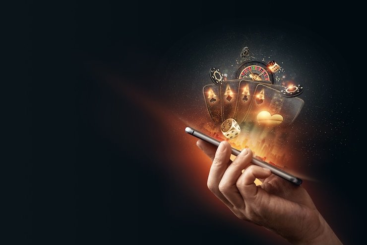 Live sports and casino game selection dashboard